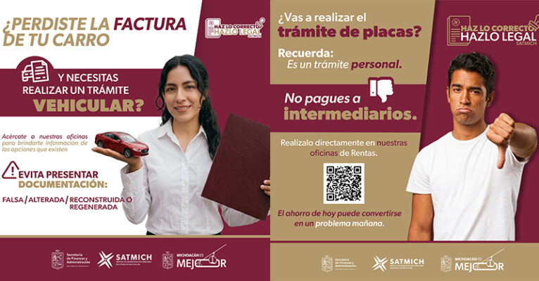 Implementa Gobierno estatal campaña para prevenir fraudes en trámites vehiculares: Luis Navarro