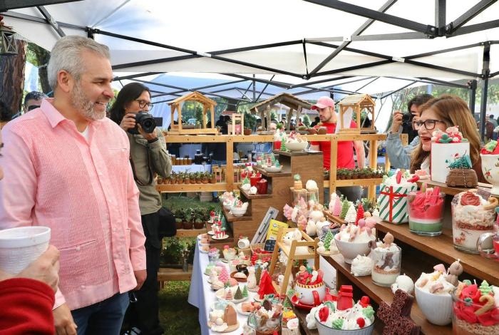 Inaugura Bedolla la Feria del Bosque Navideño; impulsa economía de 20 municipios
