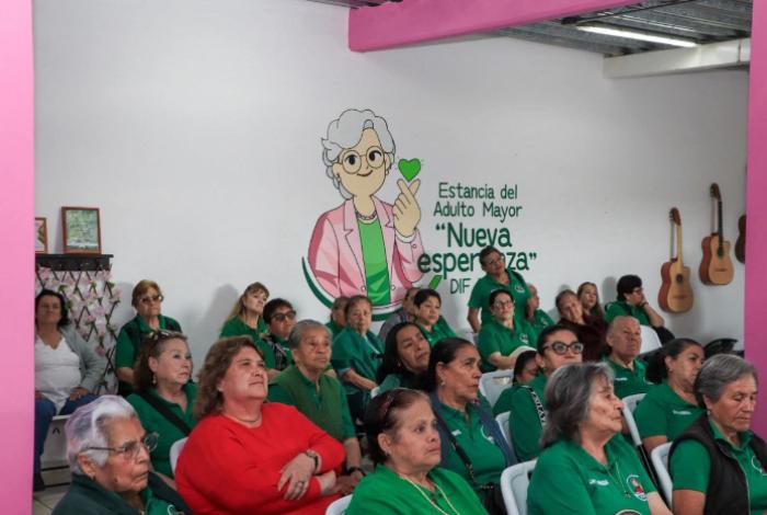 Inaugura Yohana Mendoza centro de terapias de lenguaje, así como reequipamiento y renovación de estancia del adulto mayor y centro comunitario de atención para la primera infancia