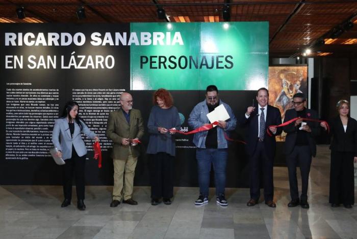 Inauguran en la Cámara de Diputados la exposición pictórica Ricardo Sanabria “Personajes”