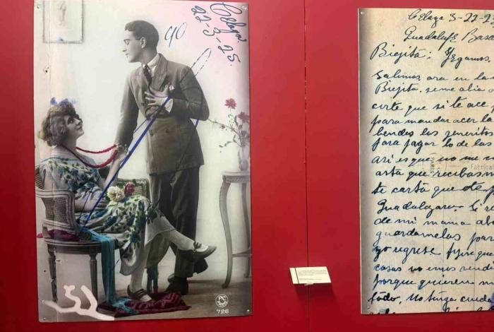 Inauguran exposición “Cuando el amor y el desamor se escriben” en el Palacio de Justicia