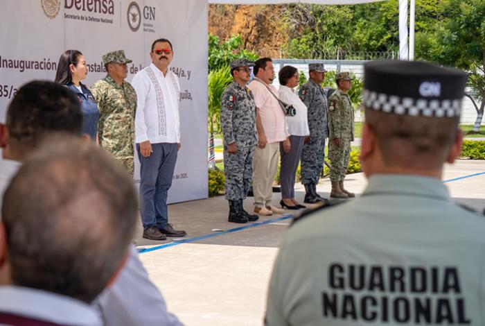 Inauguran Instalaciones de las Compañías de la Guardia Nacional en la costa michoacana