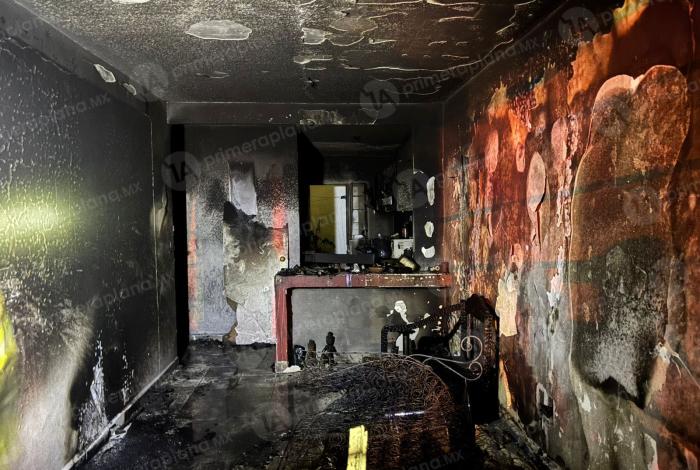 Incendio consume domicilio en el fraccionamiento Camponubes