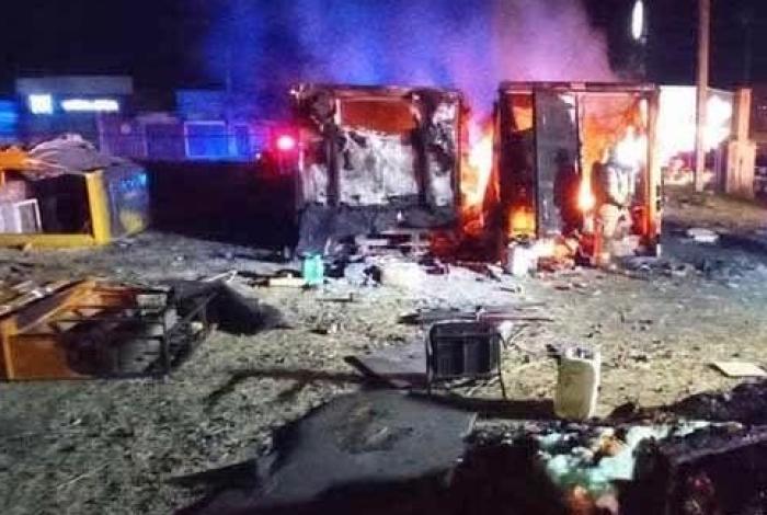 Incendio de cajas de camión moviliza a los Bomberos de Morelia; no hubo lesionados