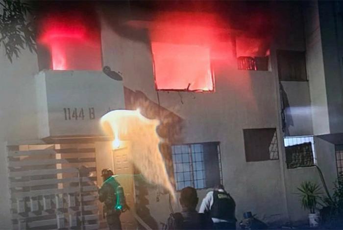 Incendio en edificio de Villas del Pedregal moviliza a bomberos; no hubo lesionados