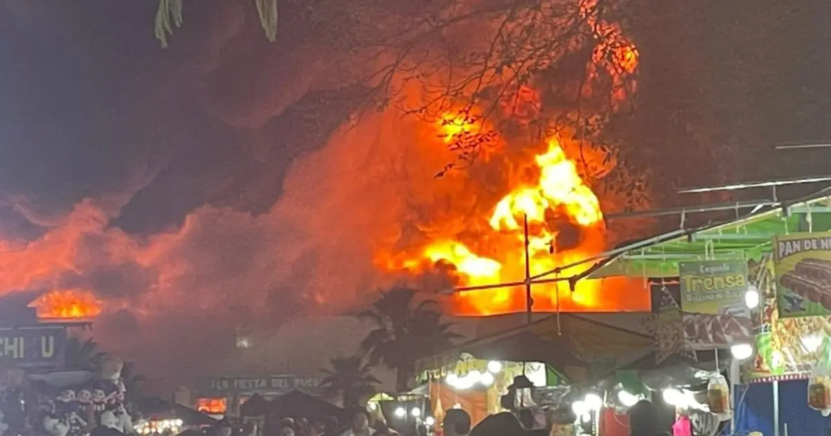 Incendio en feria de Tabasco provoca desastre; reportan cinco fallecidos.