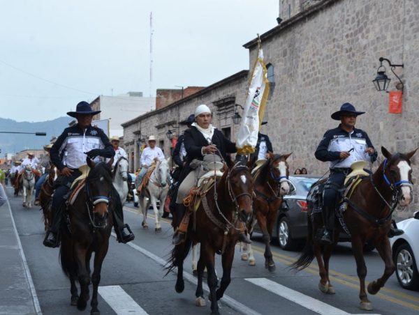 Indaparapeo honra el nombramiento militar de Morelos
