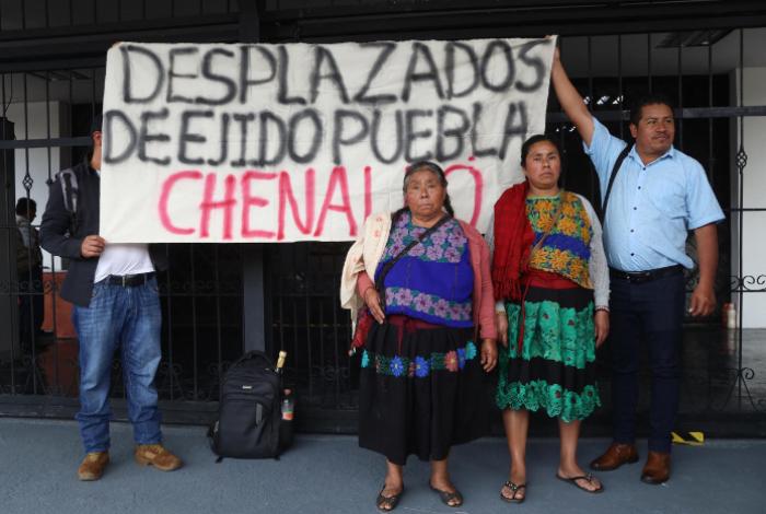 Indígenas desplazados en Chiapas exigen traslado tras 9 años de espera