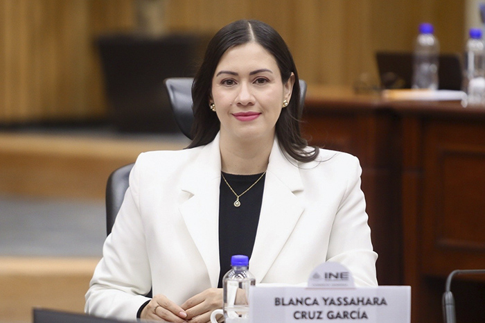 INE nombra a Blanca Yassahara Cruz como presidenta provisional tras renuncia de Guadalupe Taddei