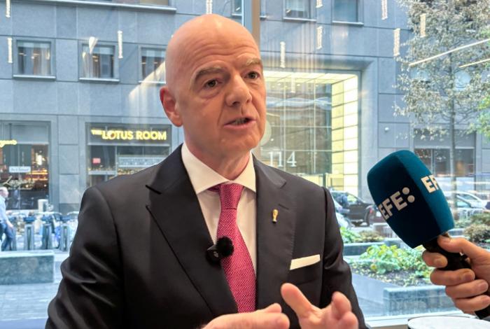 Infantino asegura que el Mundial es ya "el más exitoso" y reivindica "los estadios llenos"