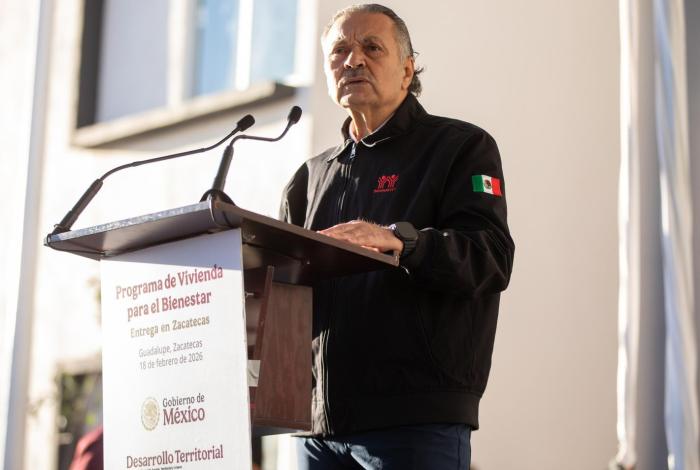 Infonavit entrega en Zacatecas las primeras viviendas del Bienestar en ese estado.