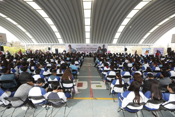  Inicia campaña contra las drogas para estudiantes de bachillerato