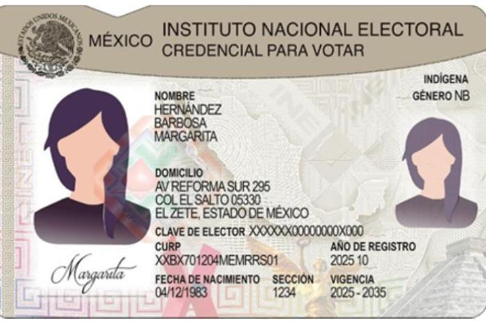 Inicia INE producción del nuevo modelo de la Credencial para Votar: más seguro e incluyente
