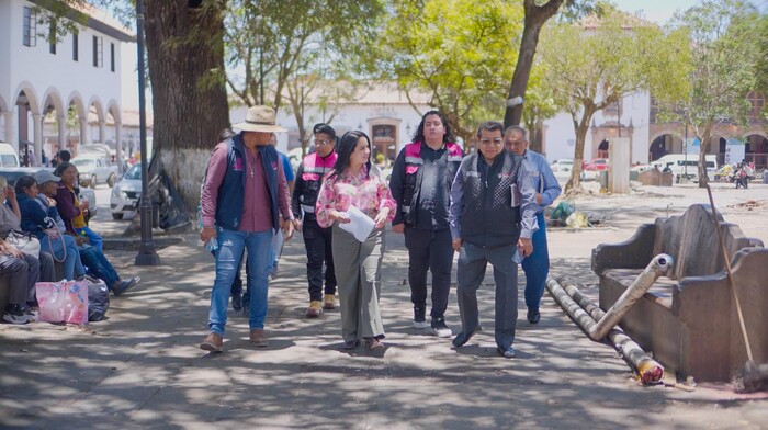 Inicia la gran transformación de la plaza Gertrudis Bocanegra: Gladyz Butanda