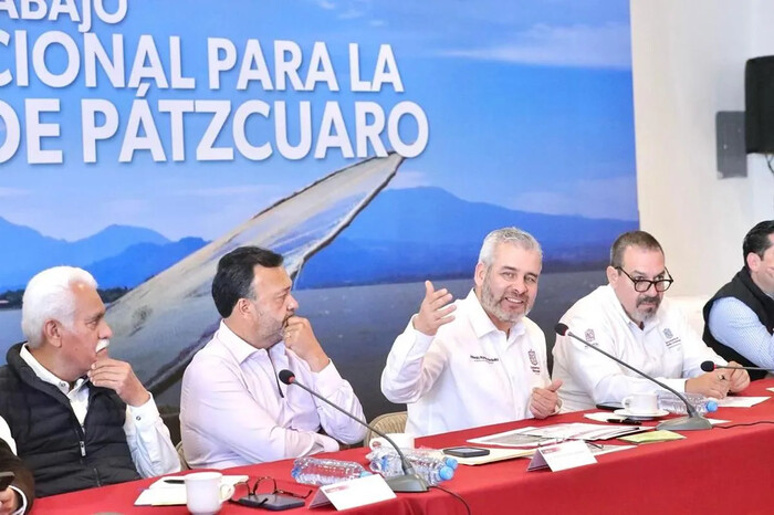  Instala Bedolla comité interinstitucional para la defensa del lago de Pátzcuaro