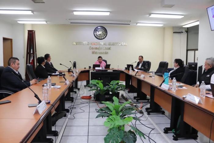 Instala INE Michoacán sesión permanente para los cómputos electorales
