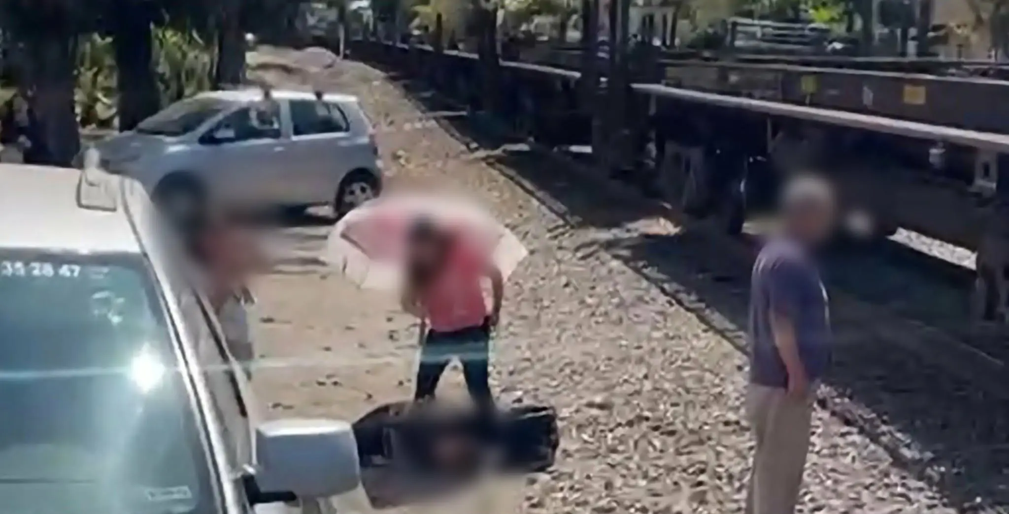 Intentó brincar el tren y se fractura una pierna en Morelia