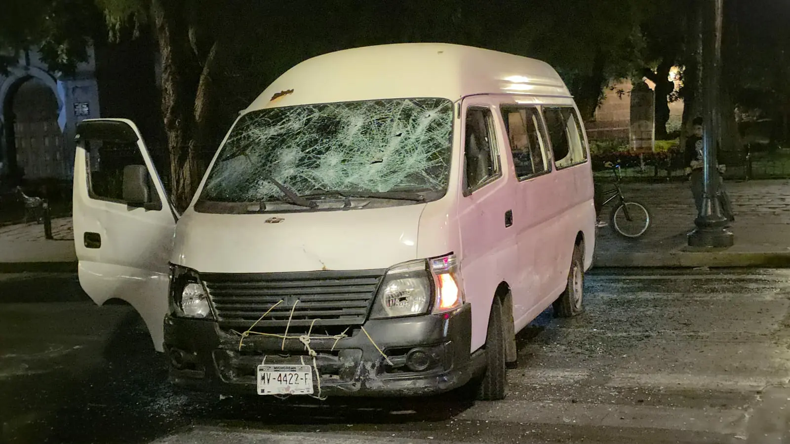 Intento de arrollamiento desata caos en la Casa del Estudiante Nicolaita