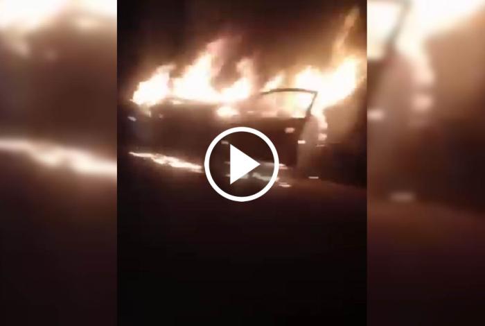 Investigan inc3ndio de vehículo en la Morelia-Salamanca