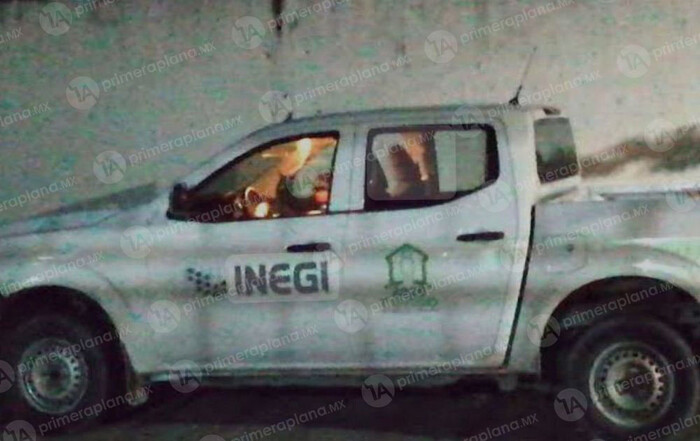 Investigan paradero de camioneta del INEGI, robada por Tiripetío