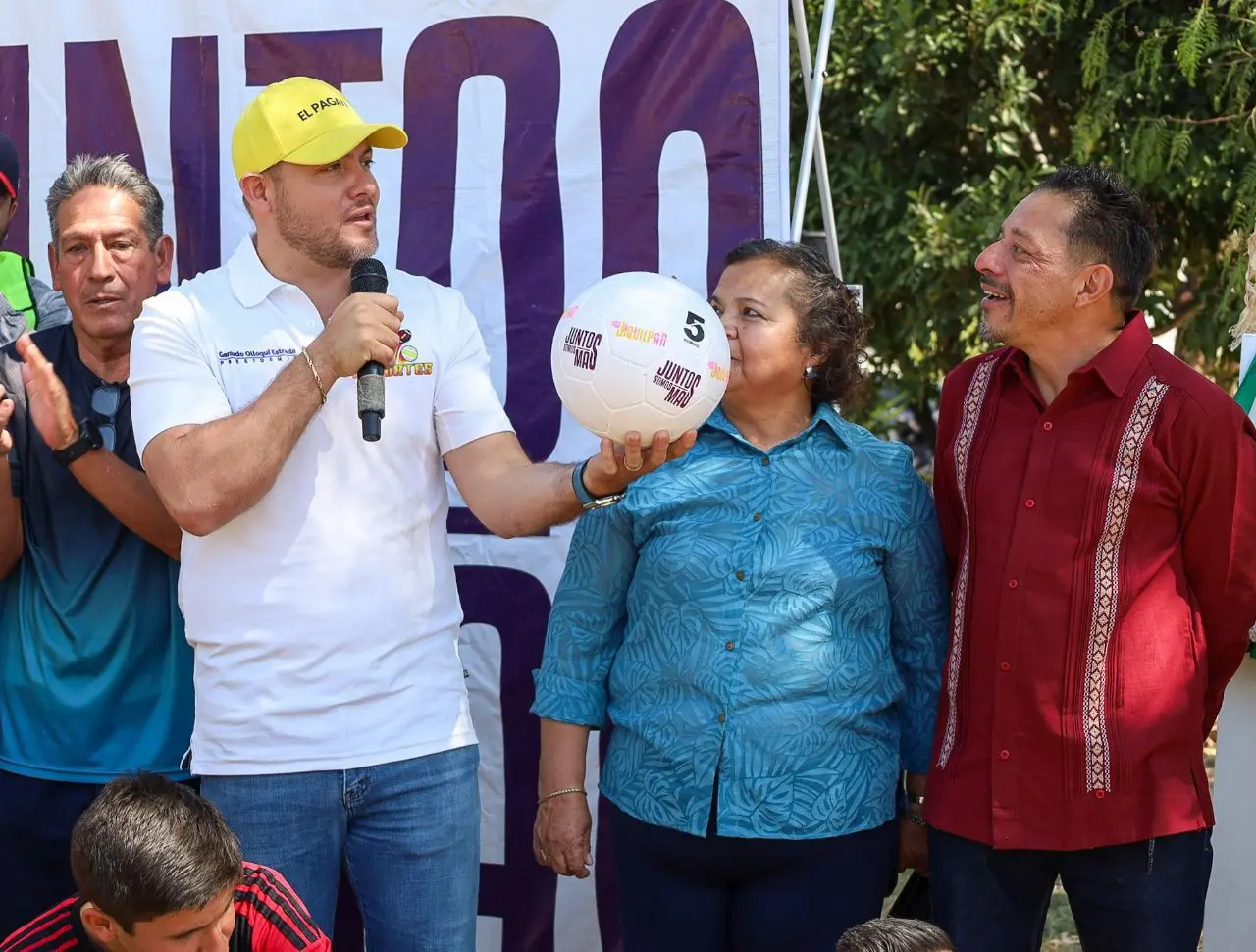 Jiquilpan se suma al Mundial Social con una nueva cancha en la Colonia Independencia