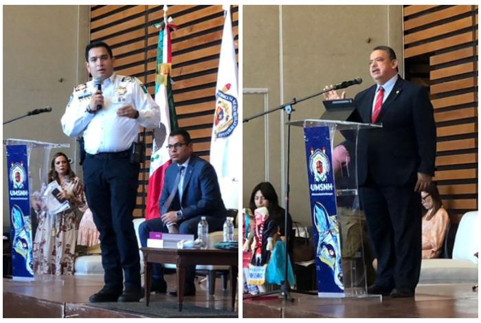 Jornadas Nicolaitas: Policía Morelia y Fiscalía analizan retos de seguridad y justicia en la UMSNH