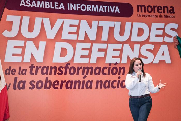 Jóvenes, herederos de la lucha en la defensa de la 4T: Gladyz Butanda