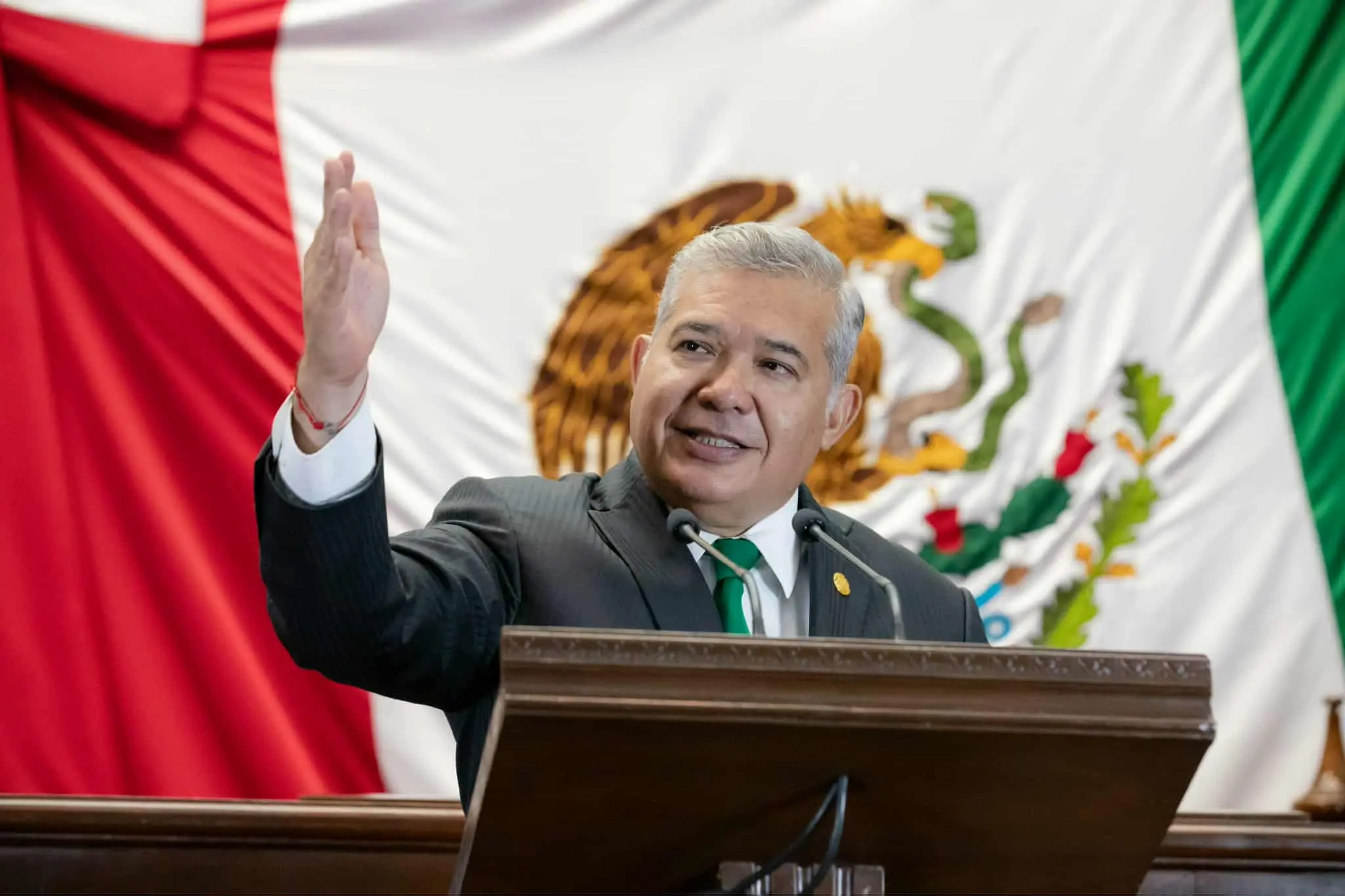 Juan Antonio Magaña de la Mora rinde informe legislativo: orden, diálogo y resultados para Michoacán