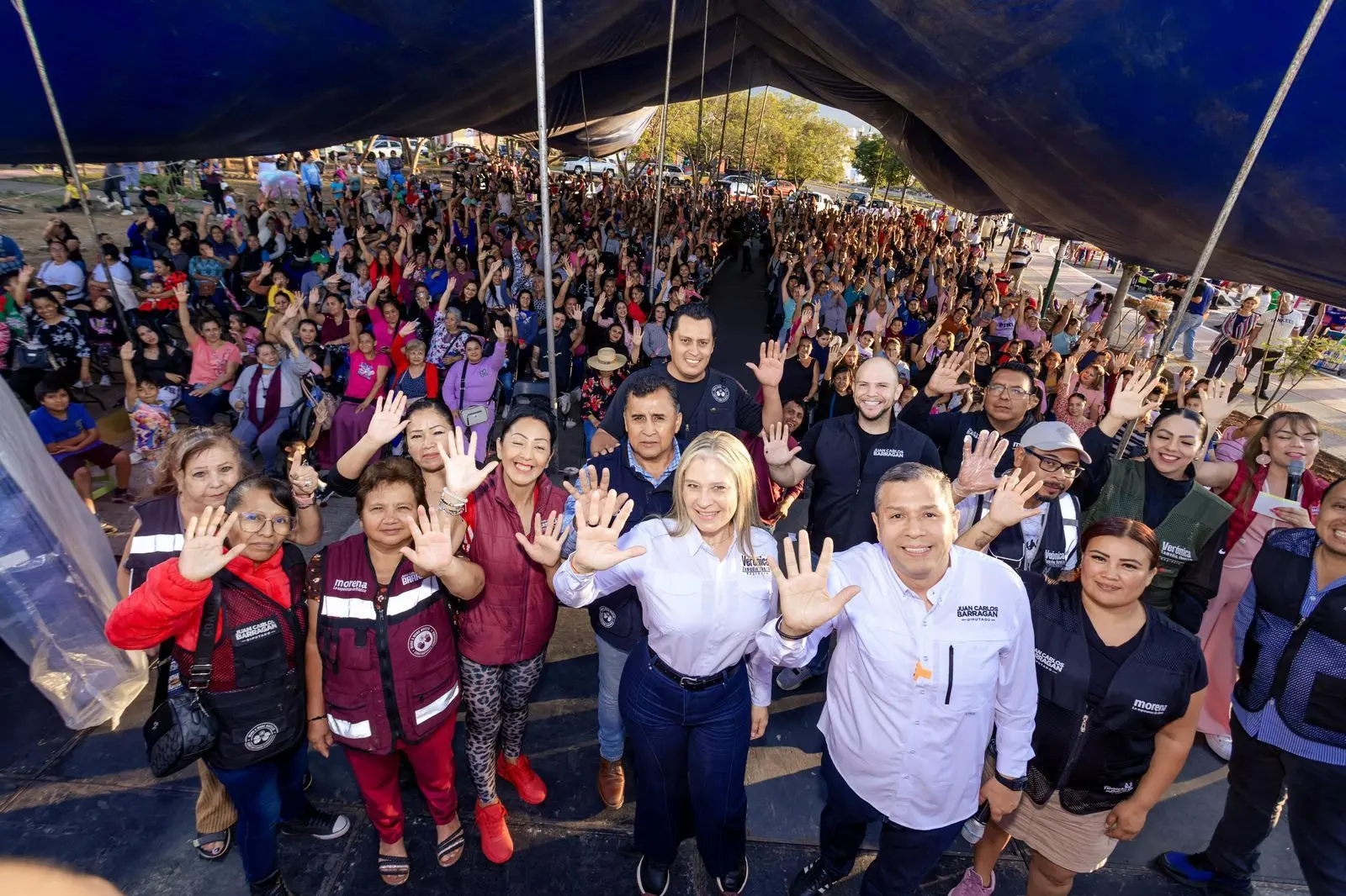 Juan Carlos Barragán desborda el poniente de Morelia con festejo masivo para las madres