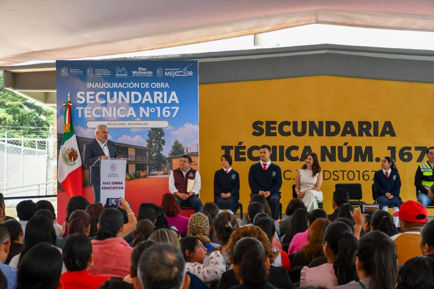 Julio Arreola cumple: Pátzcuaro cuenta con nueva escuela secundaria