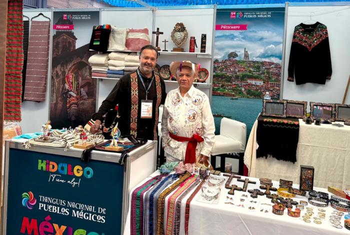 Julio Arreola impulsa a Pátzcuaro en el Tianguis de Pueblos Mágicos 2025