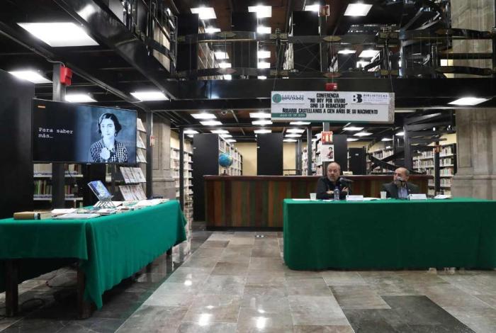 La Biblioteca General del Congreso de la Unión celebró los 100 años del nacimiento de Rosario Castellanos