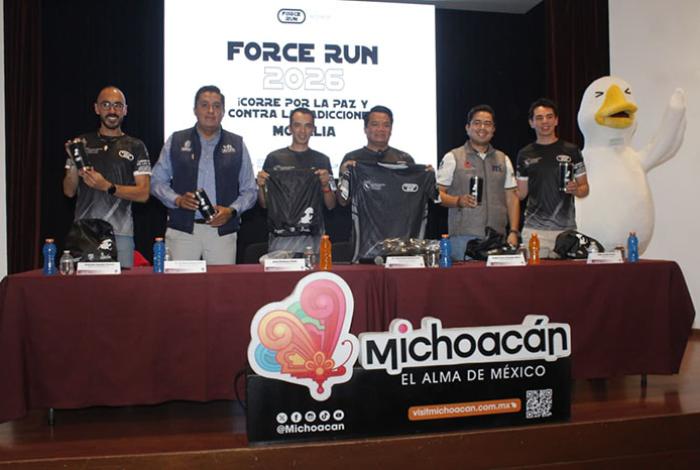 La Carrera Atlética Force Run 2026 llegará a 8 municipios michoacanos