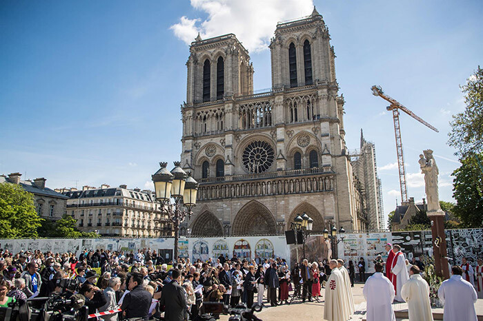 La catedral de Notre Dame abre el 7 de diciembre, tras gravísimo incendio