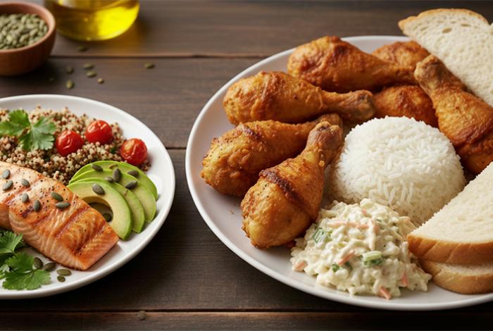 La clave de una dieta eficaz y saludable es elegir bien los alimentos, no restringirlos