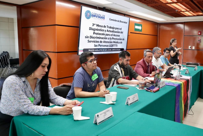 La Comisión de Diversidad realiza tercera mesa de trabajo del protocolo de salud para poblaciones LGBTTTIQ+