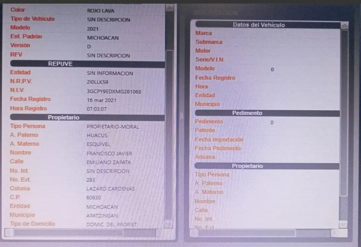 La detención de 3 personas en Apatzingán destapa relación de exdiputado Francisco Huacus con grupo criminal