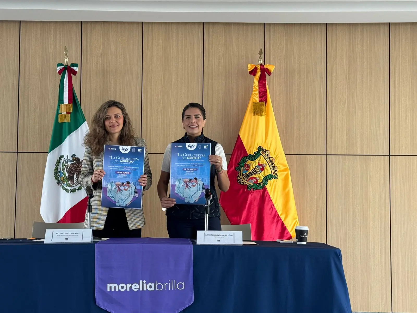“La Guelaguetza llega a Morelia” en su 485 aniversario