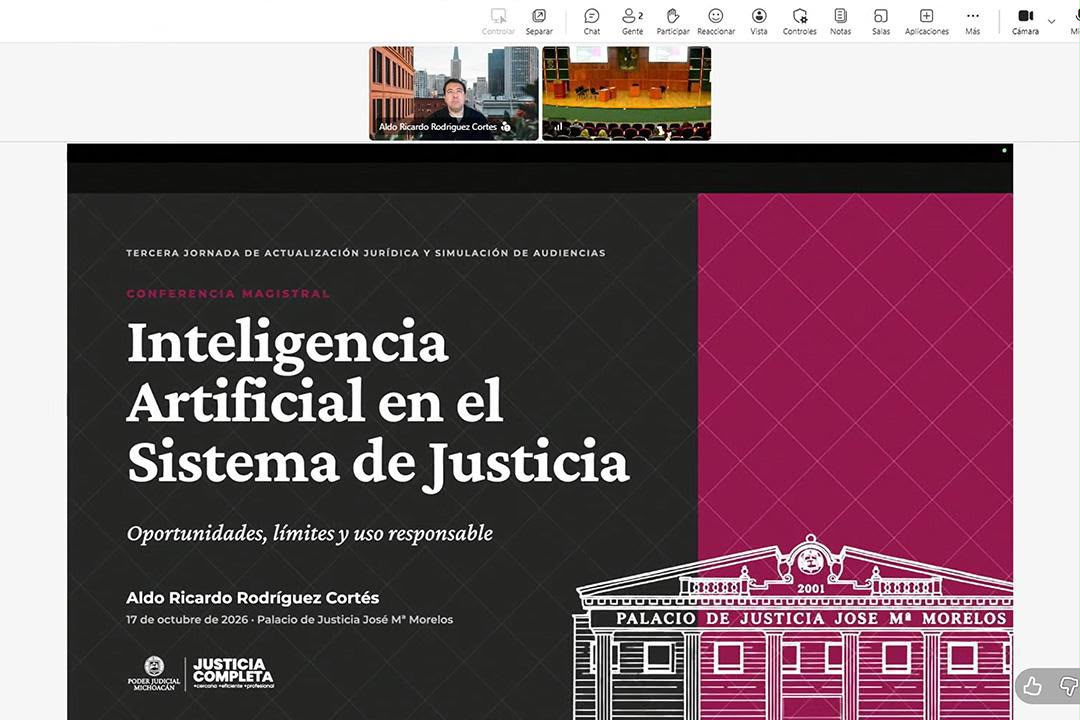 La IA en el Poder Judicial de Michoacán