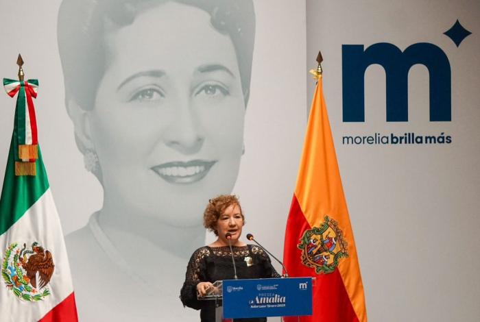 La lucha desde el dolor: Verónica Villaseñor recibe presea Amalia Solórzano 2025