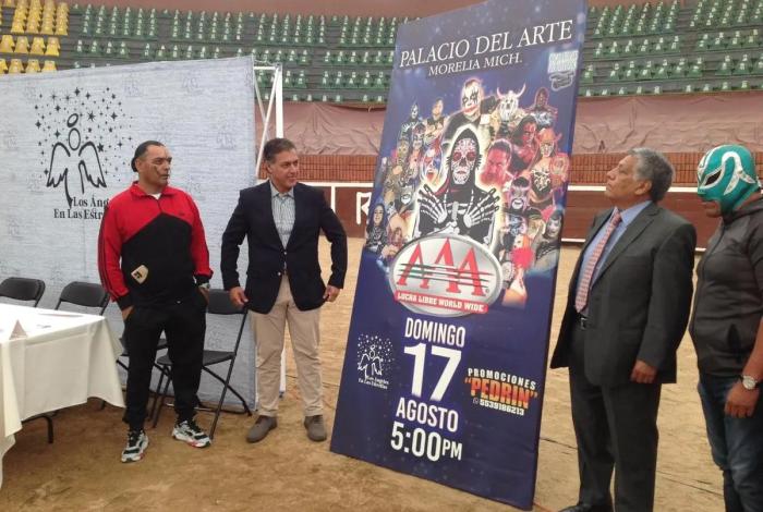 La Lucha Libre Triple A, regresa al Palacio del Arte
