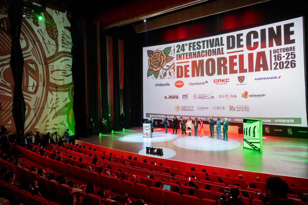 La magia del cine ilumina Michoacán; inauguran la edición 24 del FICM