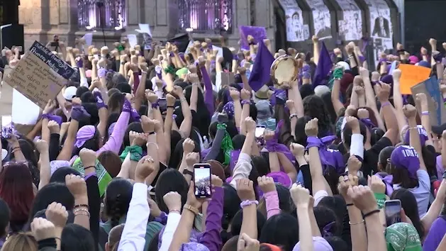 La marcha del 8M en Morelia un llamado a la justicia y la igualdad de género
