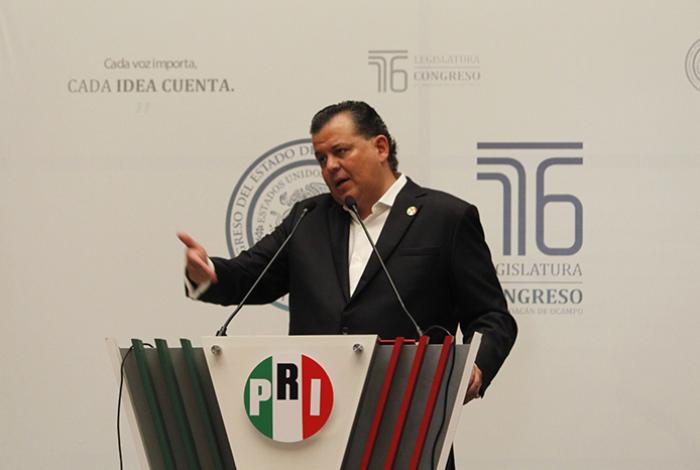 La oposición real está en el PRI: Memo Valencia; destaca iniciativas en favor de las víctimas