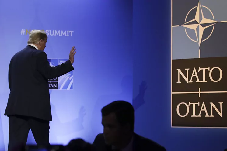 La OTAN rechaza sumarse al bloqueo marítimo impulsado por Trump