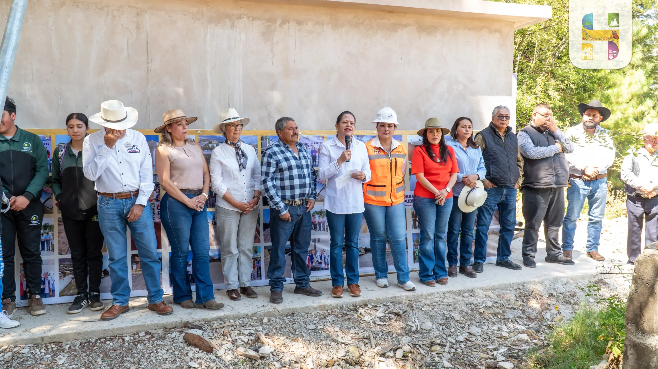 La presidenta Municipal de Hidalgo, Jeovana Alcántar  inauguró el tanque de almacenamiento de agua potable en la Tenencia de Pucuato