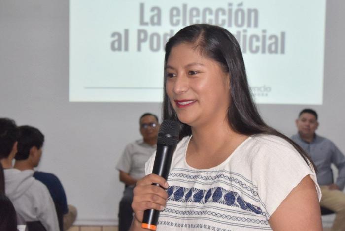 La Reforma Judicial es una realidad gracias a la participación del Pueblo en las elecciones: Celeste Ascencio