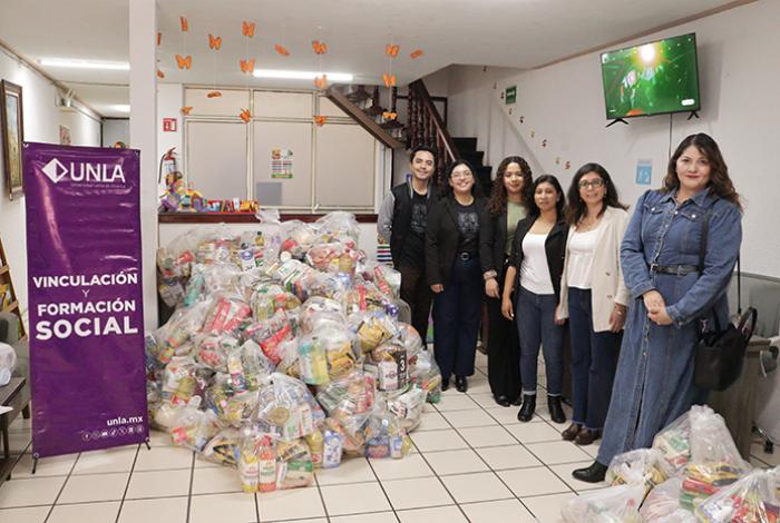 La UNLA impulsa acciones de compromiso social en beneficio del Refugio Santa Fe