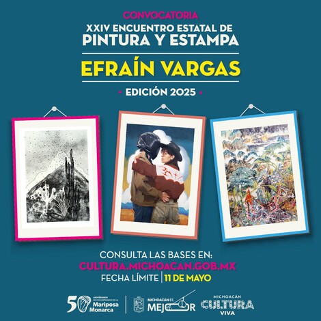 Lanza Secum convocatoria de Pintura y Estampa Efraín Vargas 2025