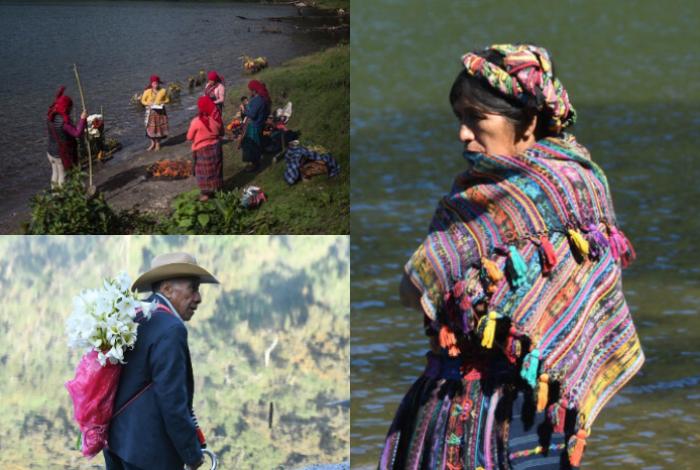 Las aguas sagradas de Chicabal: Cientos de indígenas ascienden al volcán para invocar la lluvia en Guatemala